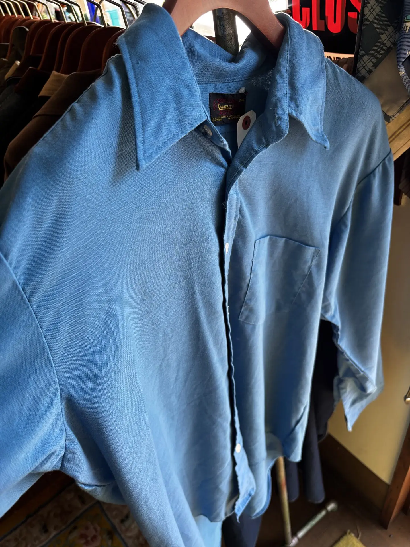 CAMPUS 50s レーヨンギャバ ボウリングシャツ | USED STORE BUZZIN